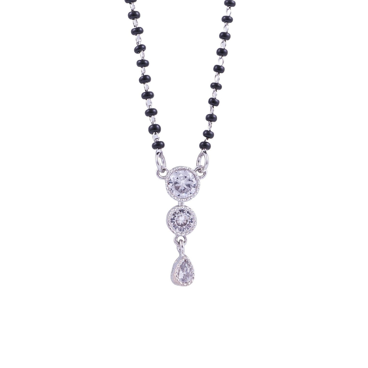MANGALSUTRA 925ST CZ PENDENT-10505