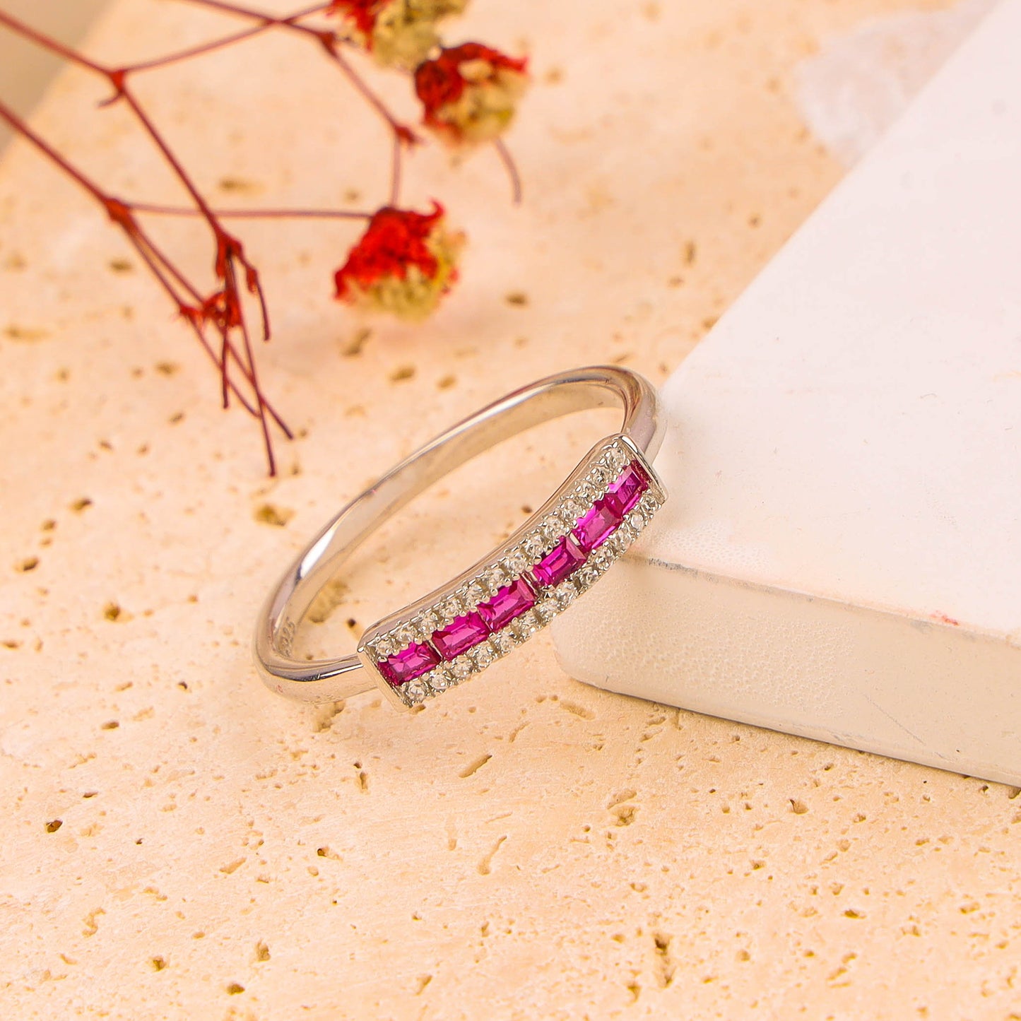 RINGS CZ MICRO 925ST | RHODIUM POLISH - 200692-1