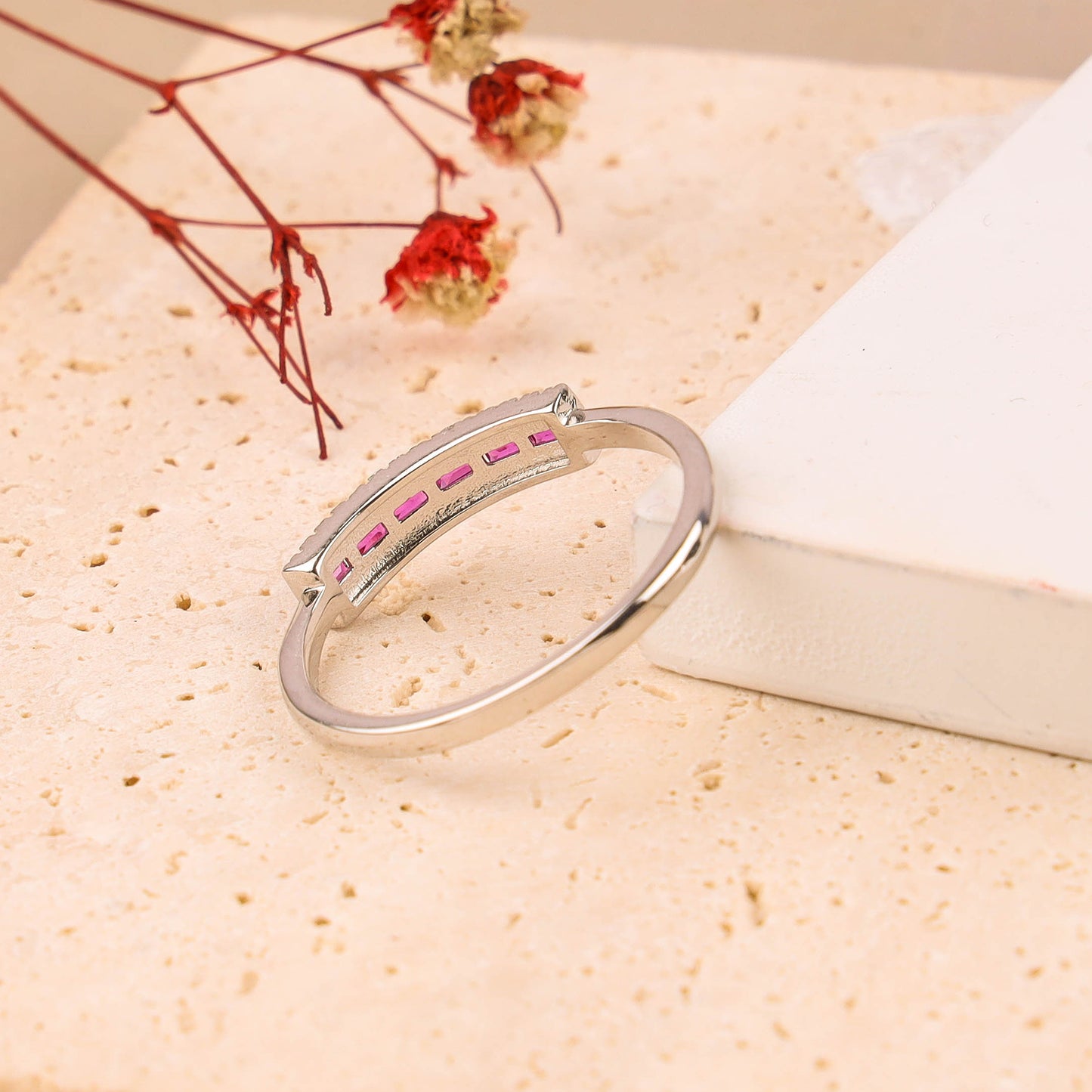 RINGS CZ MICRO 925ST | RHODIUM POLISH - 200692-1