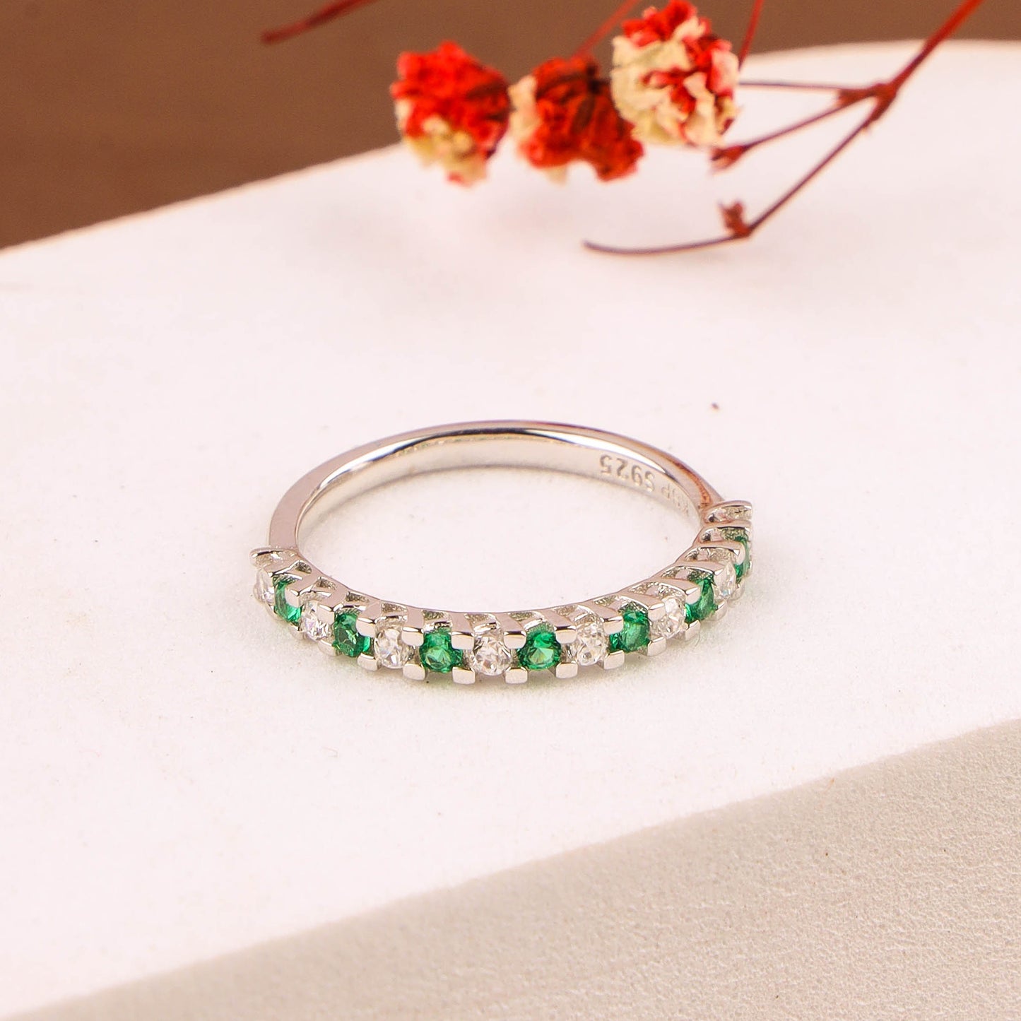 RINGS CZ MICRO 925ST | RHODIUM POLISH - 200695-5