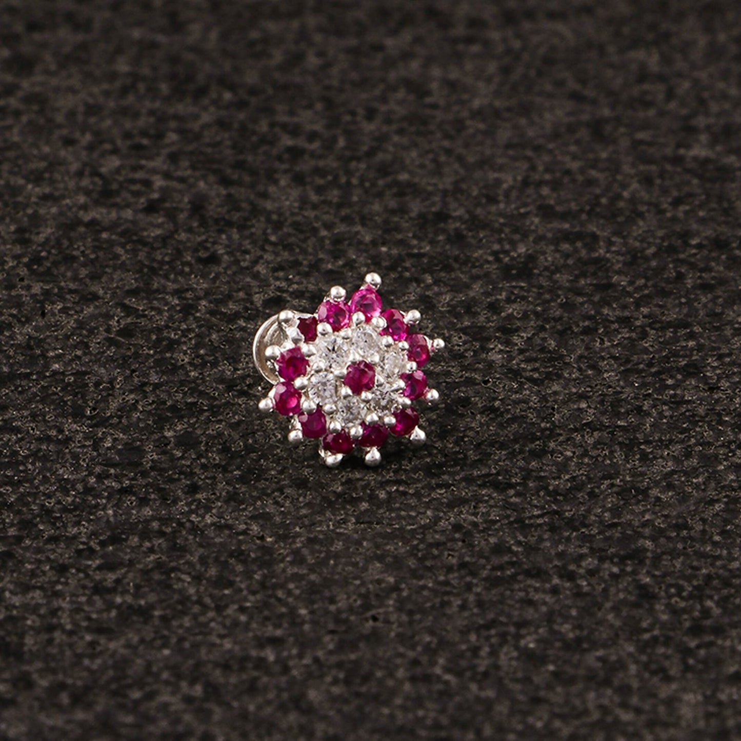 Introducing Our Elegant Pure Silver South Screw Nosepin - 11079 PIN