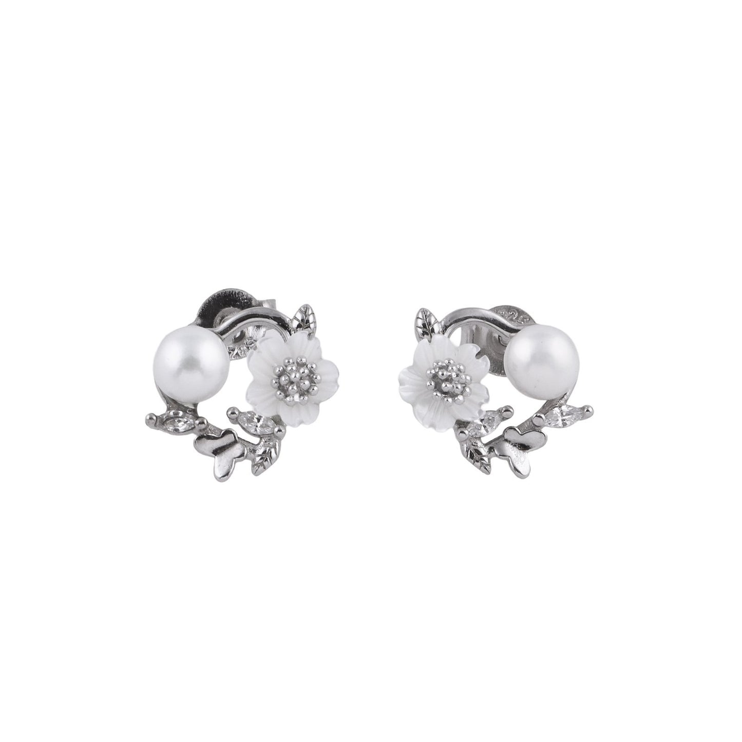 EARING PENDENT SET MICRO 925ST MOP RH - 10771