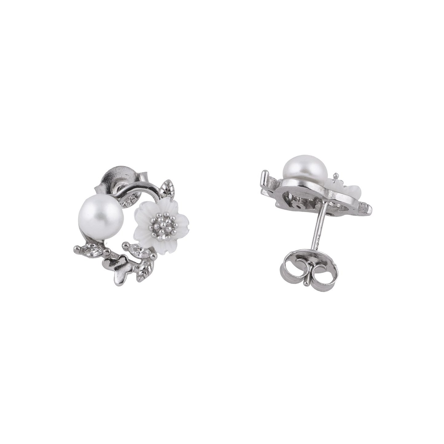 EARING PENDENT SET MICRO 925ST MOP RH - 10771