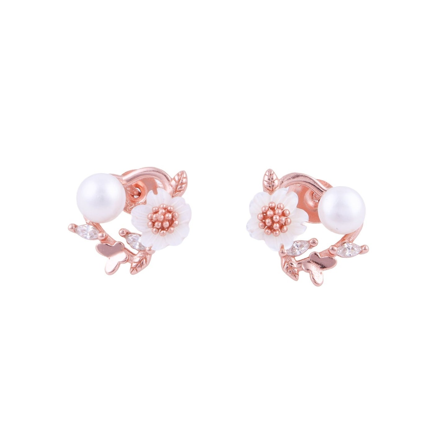 EARING PENDENT SET MICRO 925ST MOP RG - 10769