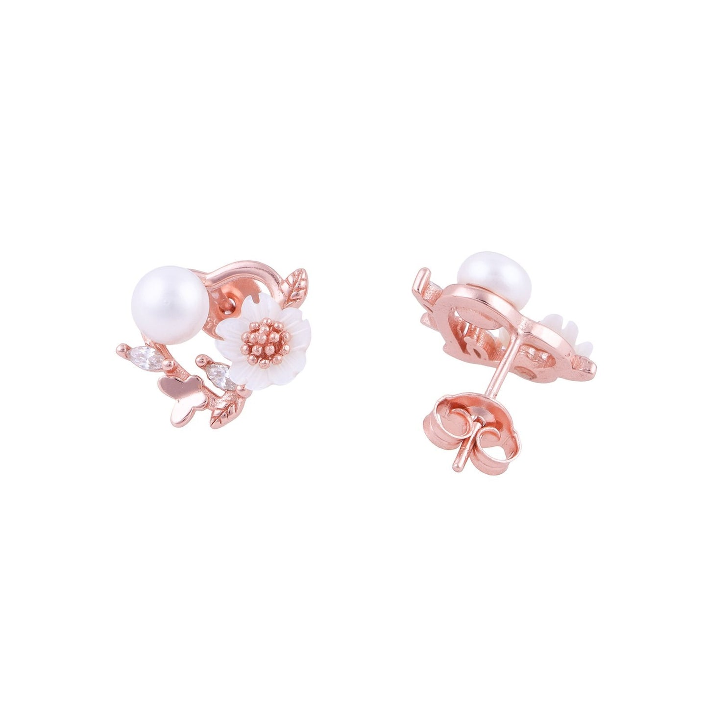 EARING PENDENT SET MICRO 925ST MOP RG - 10769