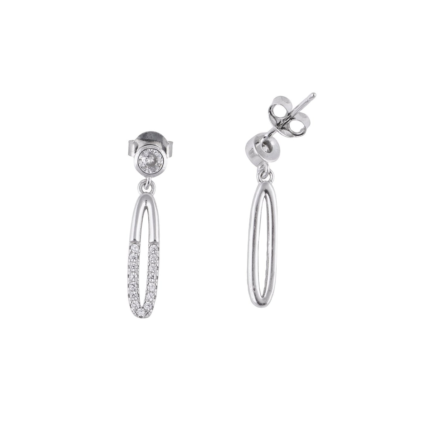 EARING PENDENT MICRO CZ SET 925ST -10531