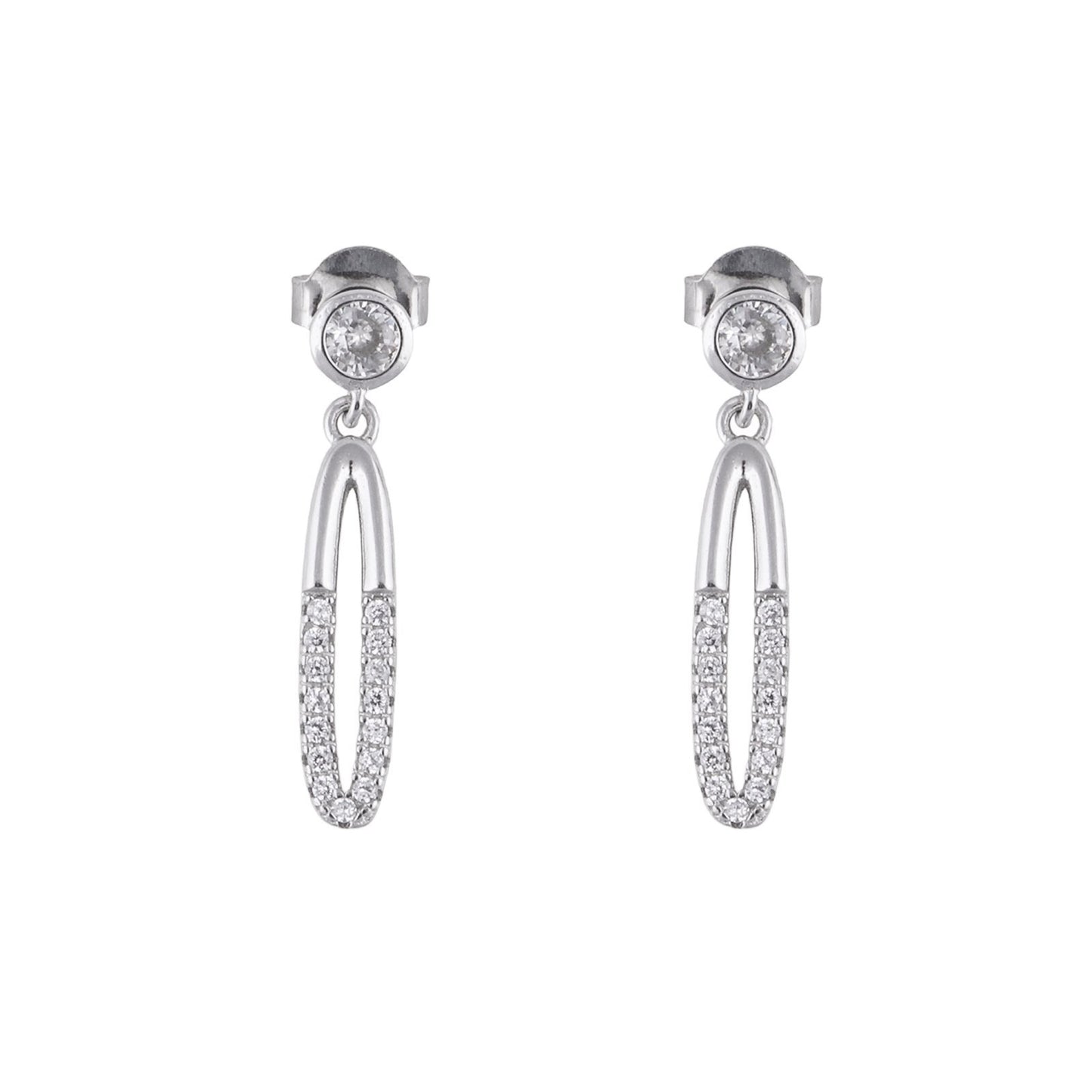 EARING PENDENT MICRO CZ SET 925ST -10531