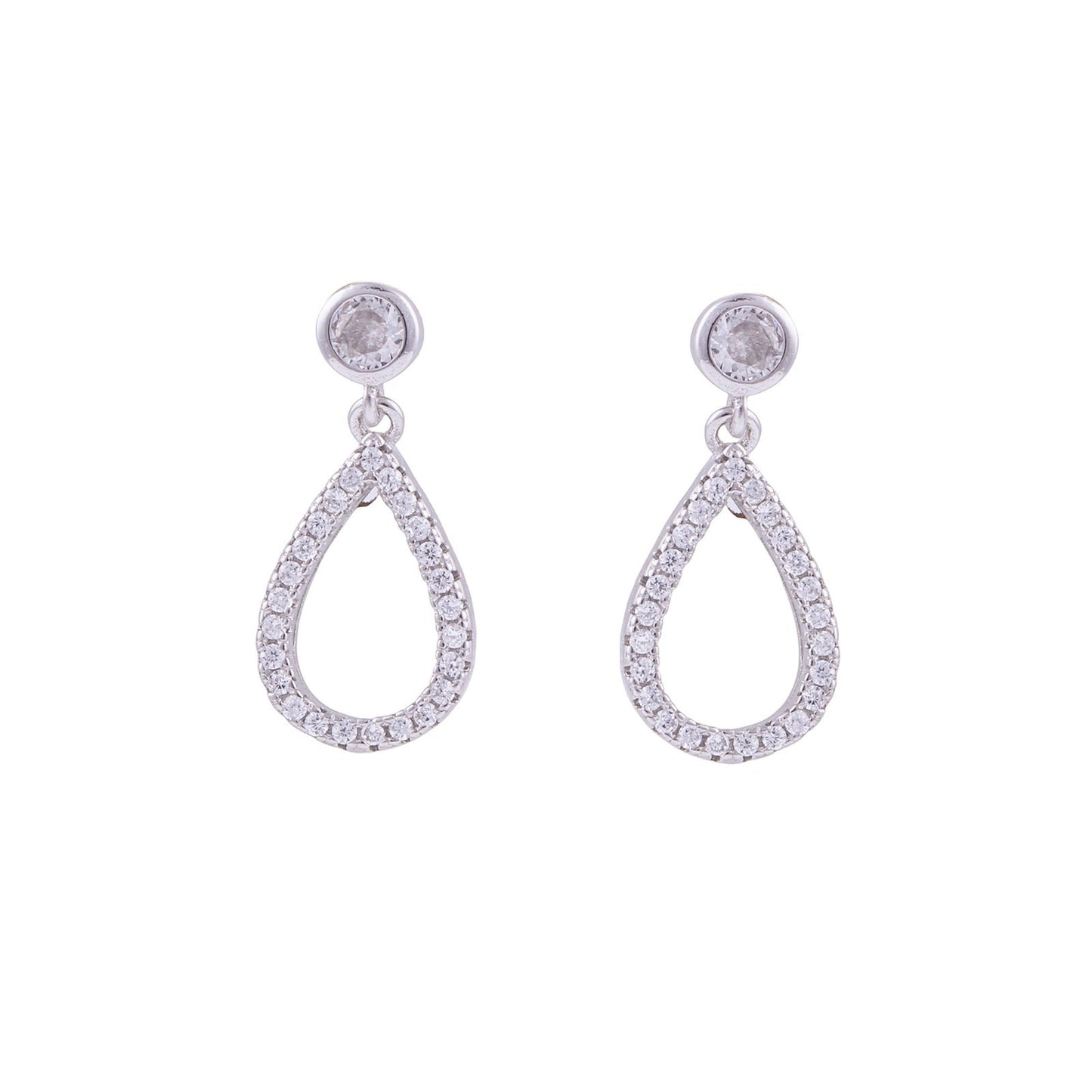 EARING PENDENT MICRO CZ SET 925ST -10532