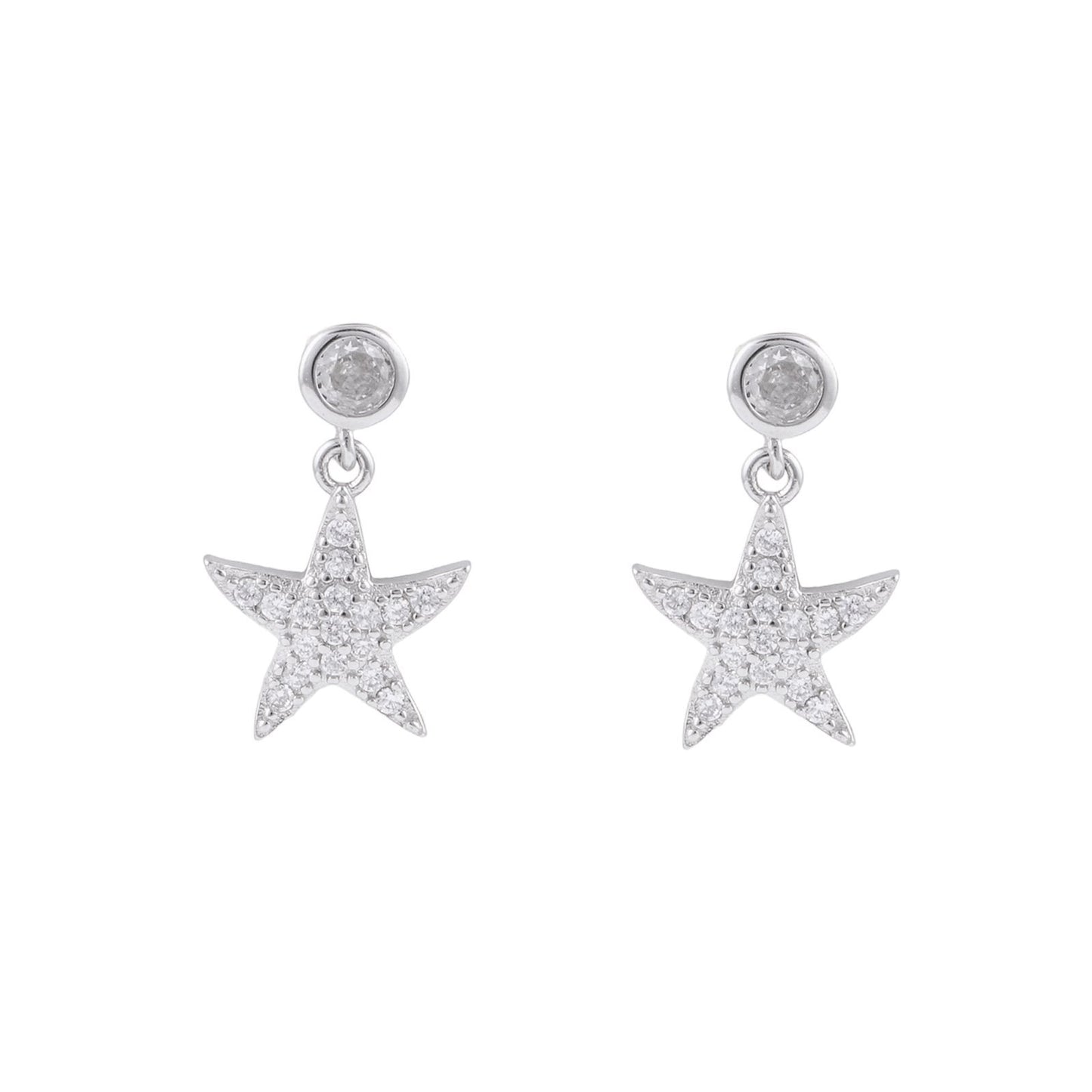 EARING PENDENT MICRO CZ SET 925ST -10535