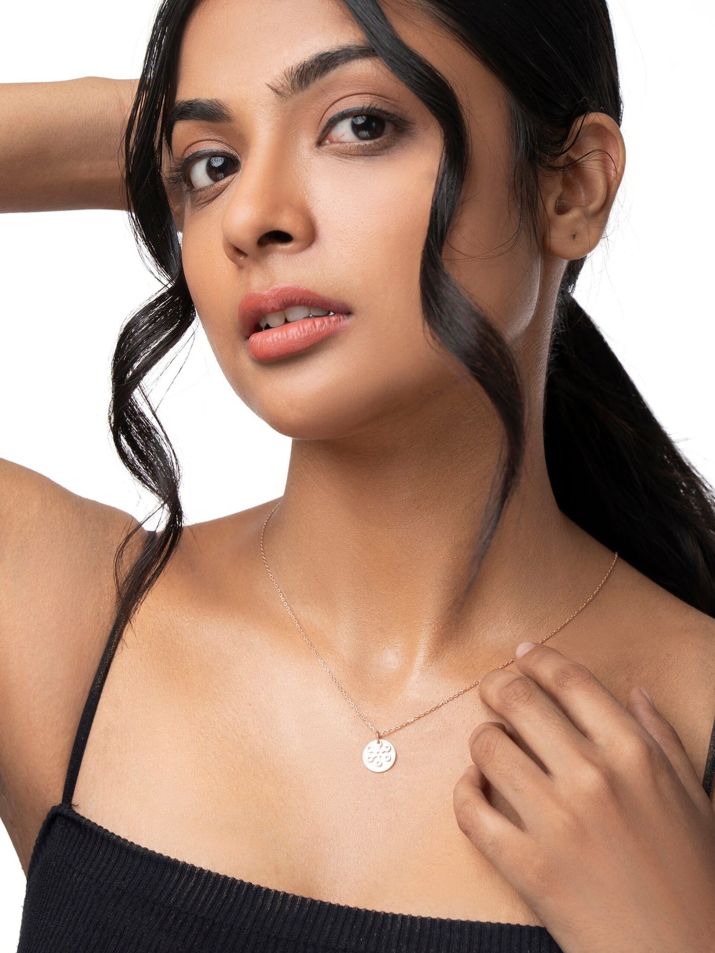 NECKLACE WITH MOP 925ST RG- 11043