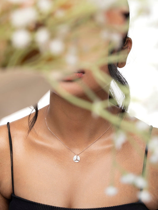 NECKLACE WITH MOP 925ST RG- 11140
