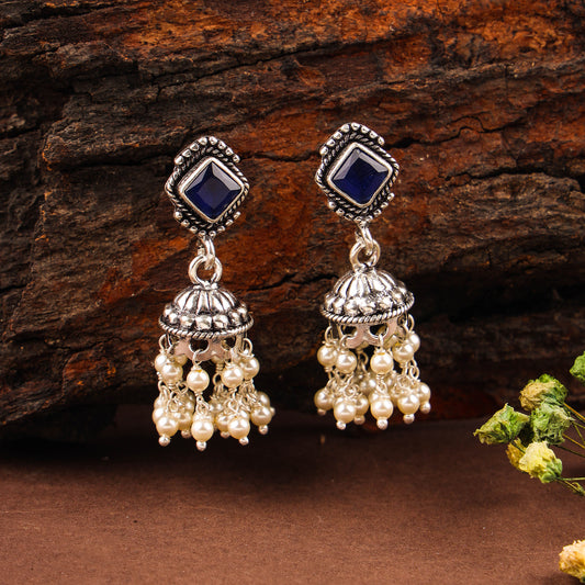 JHUMKAS OXI PEARL 925ST | 200664