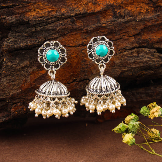 JHUMKAS OXI PEARL 925ST | 200665