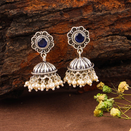 JHUMKAS OXI PEARL 925ST | 200665-B