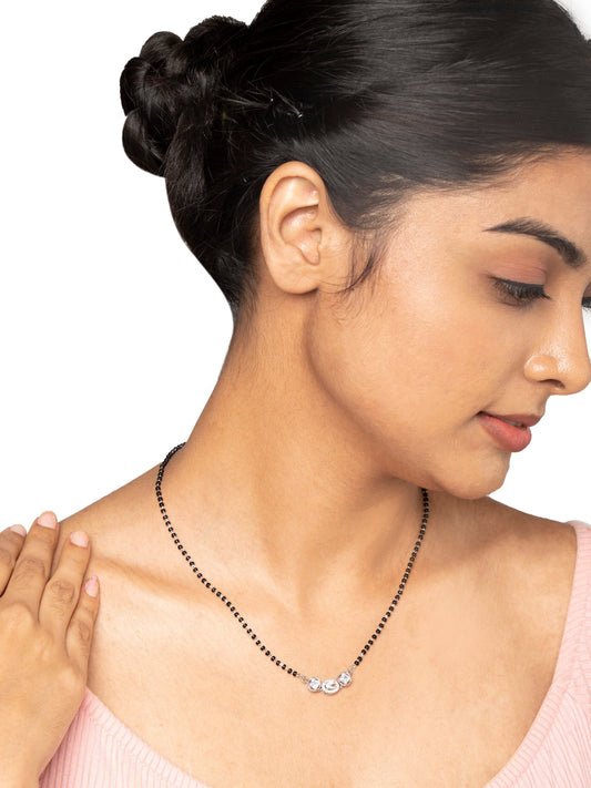 MANGALSUTRA 925ST CZ PENDENT-10500