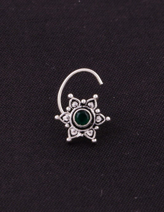 NOSEPIN KUNDAN CUTSTN925 ST -10956-GR