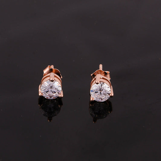 STUDS SINSTN 925ST F RGOLD - 10476