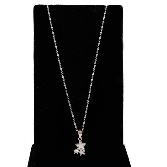 PENDENT WITH MOP 925ST STAR -10998
